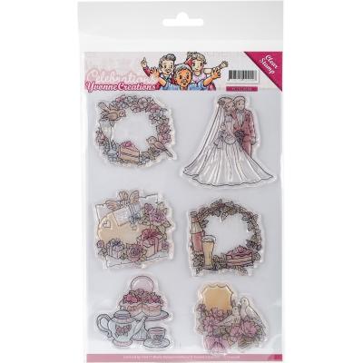 Find It Trading Yvonne Creations Clear Stamp-Celebrations