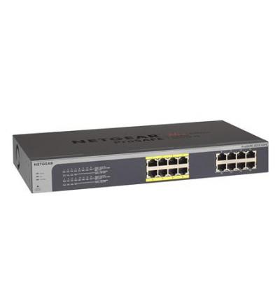 16 Port Gigabit Switch with 8 POE