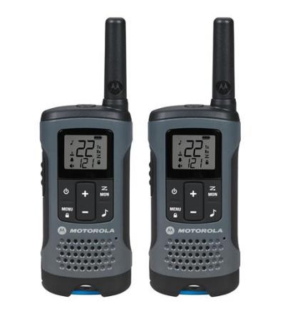 2 Pack FRS 20 Mile Range Gray Radios