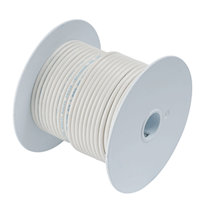 Ancor White 8 AWG Tinned Copper Wire - 50
