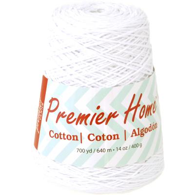 Premier Yarns Home Cotton Yarn - Solid Cone-White