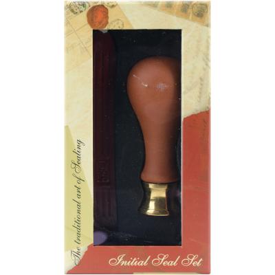 Personal Initial Sealing Set W/Wax-Letter G
