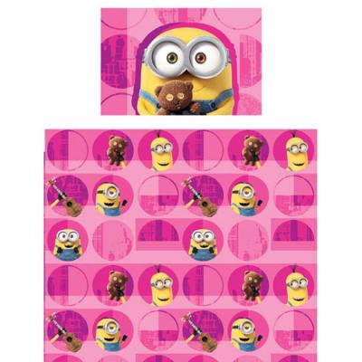 Despicable Me Minions Bed Sheet Set Pink Buddy Buddy Bedding Accessories