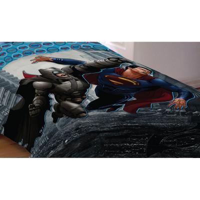Batman Superman Twin-Full Comforter Worlds Finest Heroes