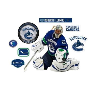 Roberto Luongo Fathead Jr NHL Canucks Hockey Wall Sticker