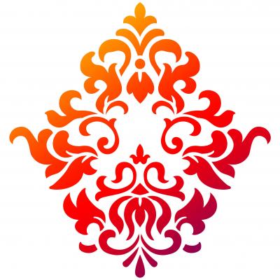 Viva Decor Universal Stencil 8.27'X11.69'-Big Ornament