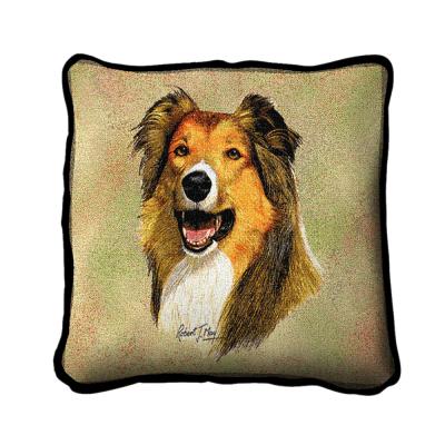 rough collie pillow