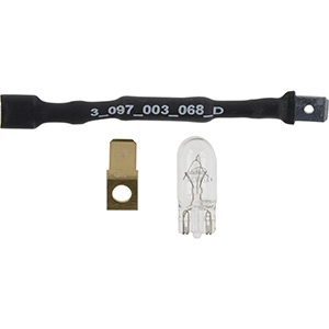 VDO Resistor Kit for Vision & Cockpit International w/Wedge Bulb, 12V-24V