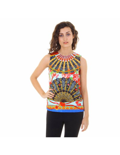 Dolce & Gabbana ladies tank top F7M57T FPMQV X0800