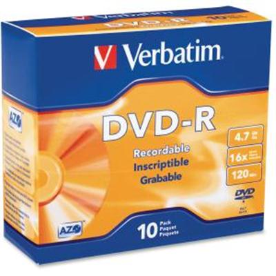 DVD-R 4.7GB 16X 10 PK