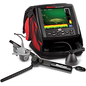 CLOSEOUT - MarCum LX-9 Digital Sonar/Camera System - 8' LCD Dual Beam w/OSD Camera