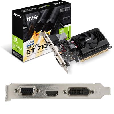Geforce GT 710 2GB FAN LOW PRO