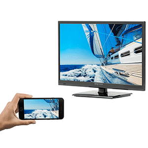 Majestic 22' LED Full HD 12V TV w/Built-In Global HD Tuners, DVD, USB & MMMI Ultra Low Power Current