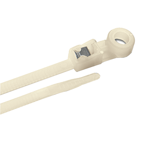 CLOSEOUT - Ancor Mounting Self-Cutting Cable Ties - 11' - Natrual - 500-Pack