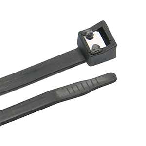 Ancor Heavy-Duty Self-Cutting Cable Ties - 15' - UV Black - 100-Pack