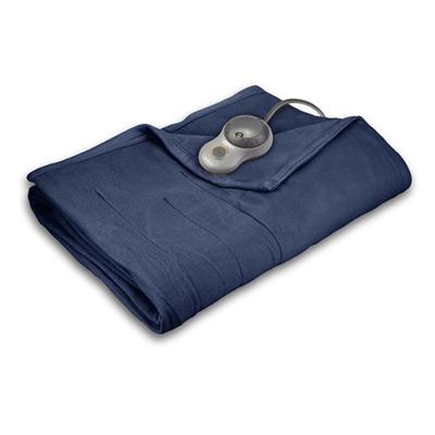 Quiltd Fleece Htd Blnkt Twin