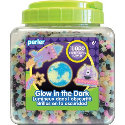 Perler Fused Beads 11,000/Pkg-Glow In The Dark