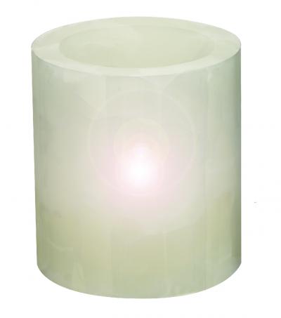 LED VANILLA FLAMLES CNDL 4-inch H, 3.5-inch W