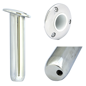Tigress Round Head Closed Base Rod Holder - 15° - 9'