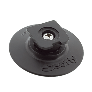 Scotty 442 Cup Holder Button w/3' Stick-On Accessory Mount