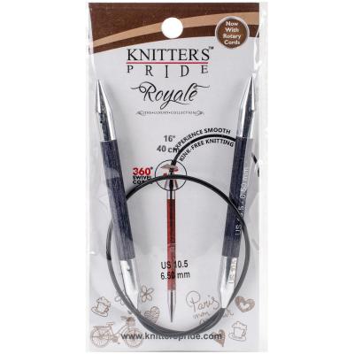 Knitters Pride-Royale Fixed Circular Needles 16'-Size 10.5/6.5mm