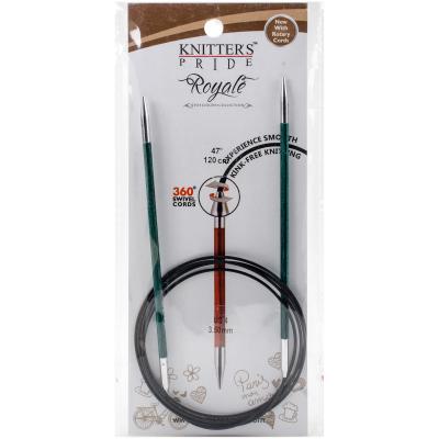 Knitters Pride-Royale Fixed Circular Needles 47'-Size 4/3.5mm