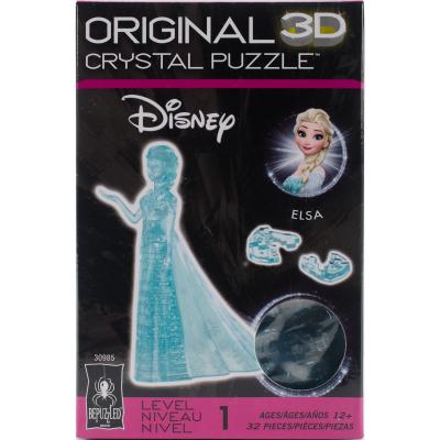 3-D Licensed Crystal Puzzle-Elsa