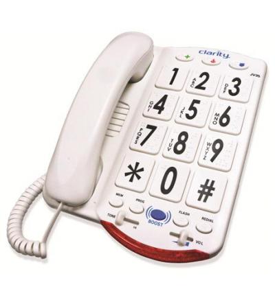 76557.101 50dB Phone Large White Keys