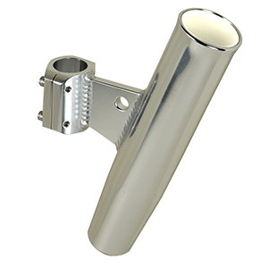 C.E. Smith Aluminum Clamp-On Rod Holder - Vertical - 1.66' OD
