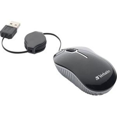 Mini Travel Optical Mouse Blk