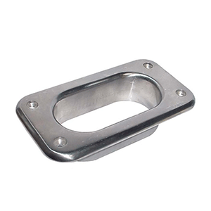 Whitecap Hawse Pipe - 316 Stainless Steel - 4' x 2'