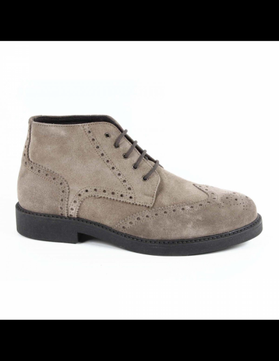 V 1969 Italia Mens Ankle Boot V2660 CAMOSCIO TAUPE