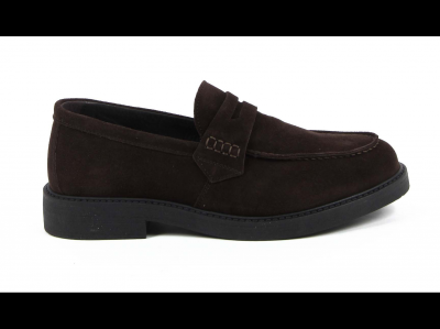 V 1969 Italia Mens Loafer V6002 CAMOSCIO T. MORO