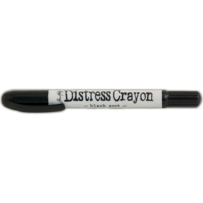 Tim Holtz Distress Crayons-Black Soot