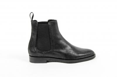 V 1969 Italia Womens Ankle Boot B1578 TEUS NERO