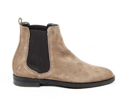V 1969 Italia Womens Ankle Boot B1578 VELOUR TAUPE
