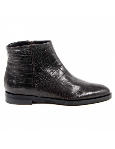 V 1969 Italia Womens Ankle Boot B1993 COCCO CASHMERE T. MORO