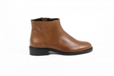 V 1969 Italia Womens Ankle Boot C13 VITELLO CUOIO