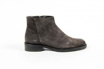 V 1969 Italia Womens Ankle Boot C13 VELOUR MILITARE