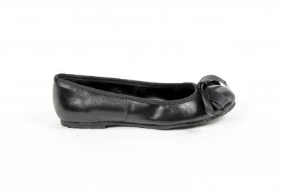 V 1969 Italia Womens Ballerina E08 NAPPA NERO