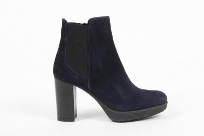 V 1969 Italia Womens Ankle Boot C22 CAMOSCIO ATLANTICO