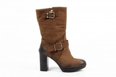 V 1969 Italia Womens High Boot S09 NABUK CUOIO