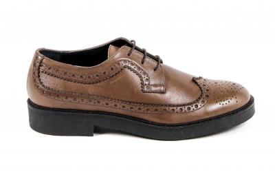 V 1969 Italia Womens Brogue Shoe B1670 VITELLO BROWN