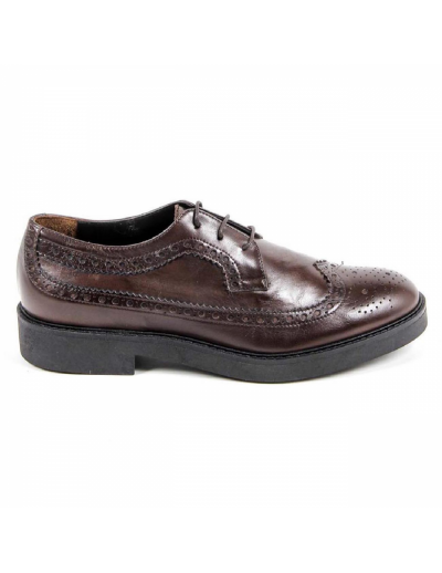 V 1969 Italia Womens Brogue Shoe B1670 VITELLO T. MORO