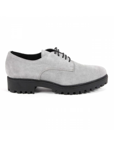 V 1969 Italia Womens Lace Up Shoe C01 CAMOSCIO GRIGIO