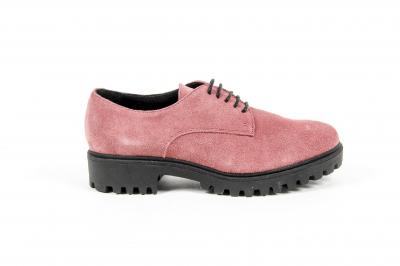 V 1969 Italia Womens Lace Up Shoe C01 CAMOSCIO FUXIA