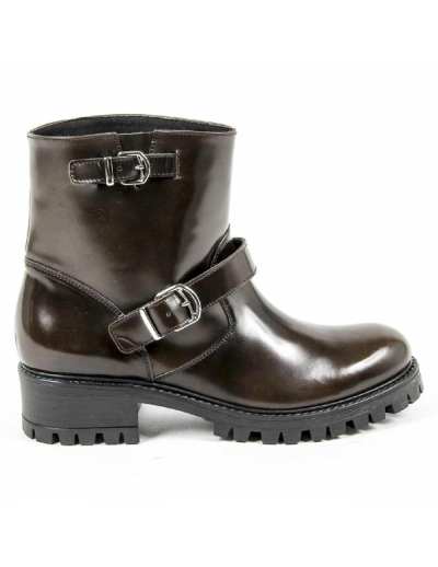 V 1969 Italia Womens Short Boot B1441 AMALFI MORBIDO BARK