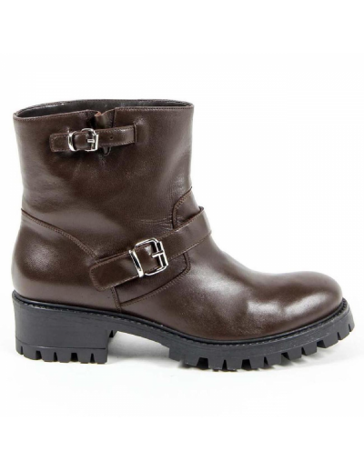 V 1969 Italia Womens Short Boot B1441 NAPPA T. MORO