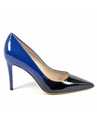V 1969 Italia Womens Pump 3104091 VERN. SFUMATO NERO-BLU