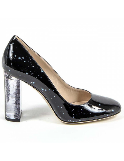 V 1969 Italia Womens Pump 3126751 SPAZIO NERO-AZZURRO